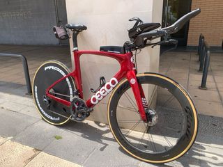Bicicleta triatlón Ceepo Katana L-56 (sin ruedas)