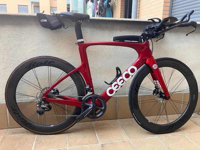 Bicicleta triatlón Ceepo Katana L-56 (sin ruedas)