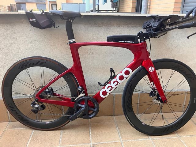 Bicicleta triatlón Ceepo Katana L-56 (sin ruedas)