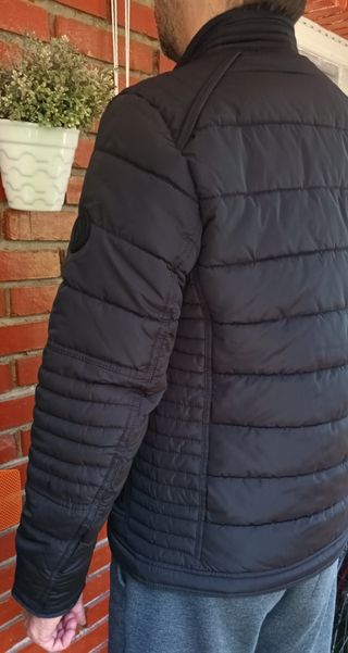 Cazadora C&A negra - Talla S hombre