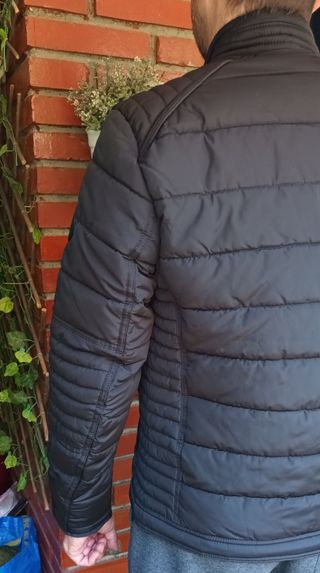 Cazadora C&A negra - Talla S hombre