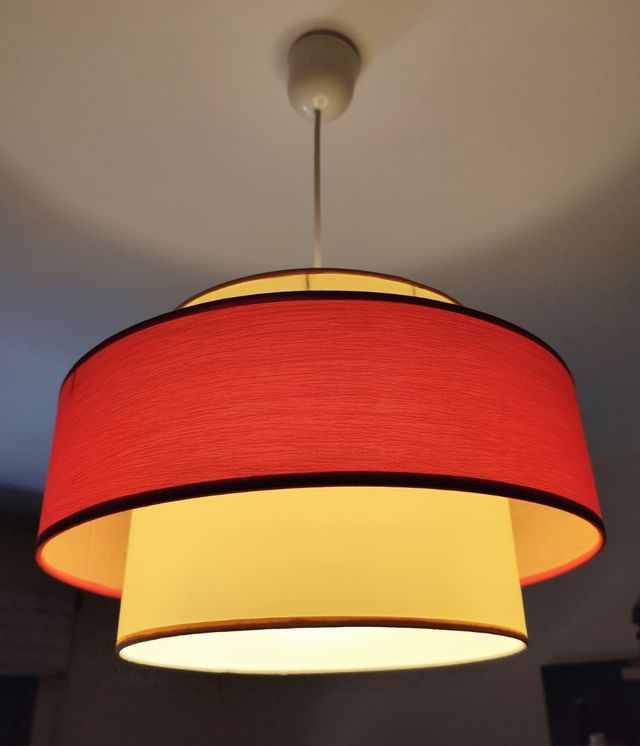 Lámpara techo 2 tonos