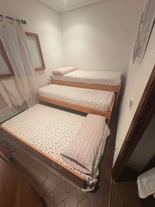 Litera triple 90cm - Madera de pino