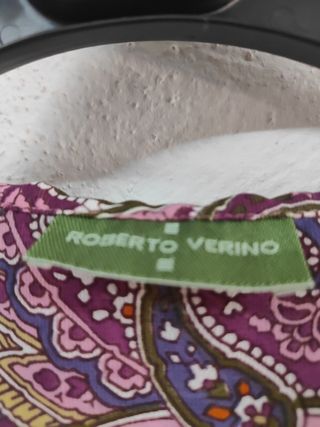 Blusa Roberto Verino - Lila estampada 