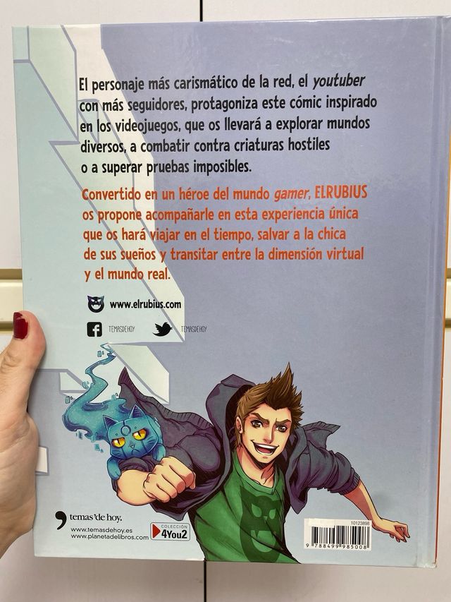 Cómic del Rubius. Virtual Hero