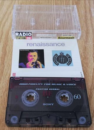 Cassetta tape DJSet Boris Dlugosch+Steve Mantovani