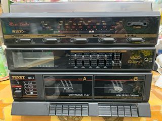 Texet MC-3: Radio, Cassette, Vinilo