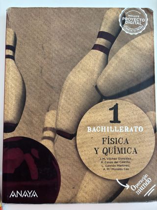Física y Química 1º bachillerato