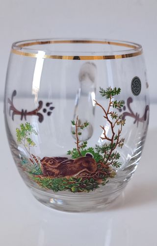 Jarra cristal vintage alemana - Liebre