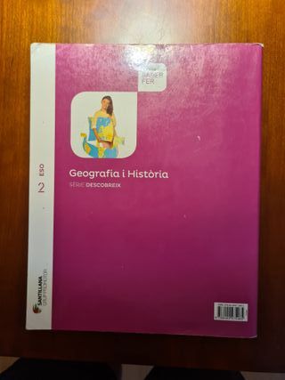 Geografía I Història, 2 Eso