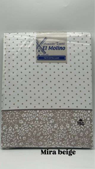 Juego sábanas 3 piezas camas de 150 cm