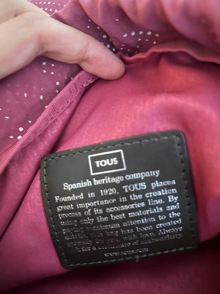 Mochila Tous rosa