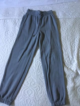 Pantalones chándal grises