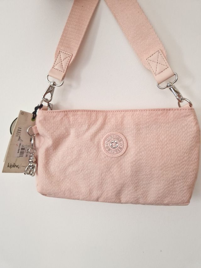 Bolso Kipling rosa nuevo