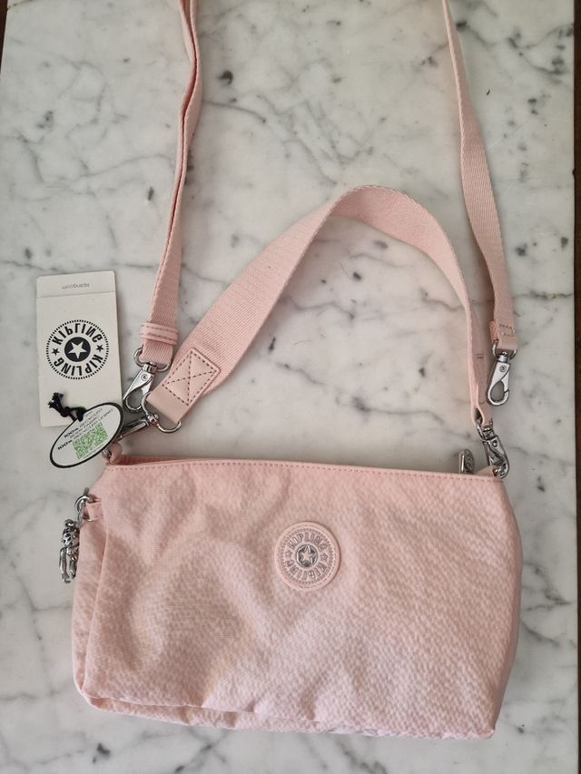 Bolso Kipling rosa nuevo