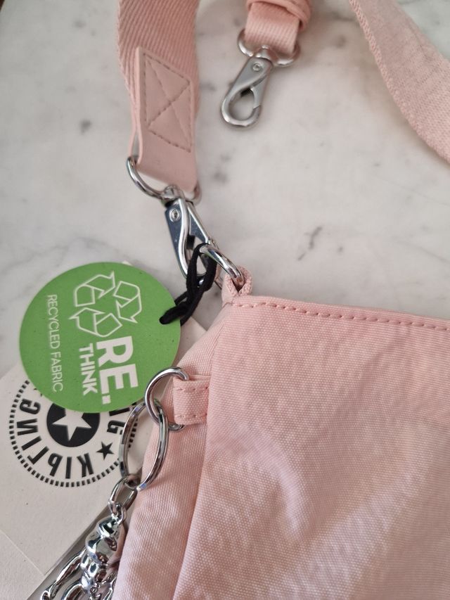Bolso Kipling rosa nuevo