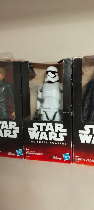 8 figuras de Star Wars