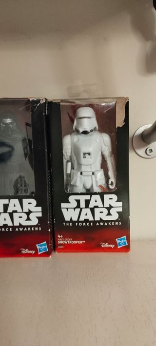 8 figuras de Star Wars