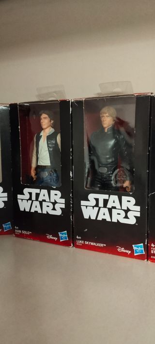 8 figuras de Star Wars