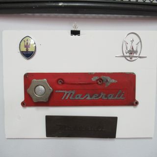 Decoración garaje Clásico especial piezas Maserati