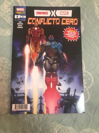 Comic fornite x marver