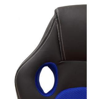 Sillón Gaming Racing Azul-Negro