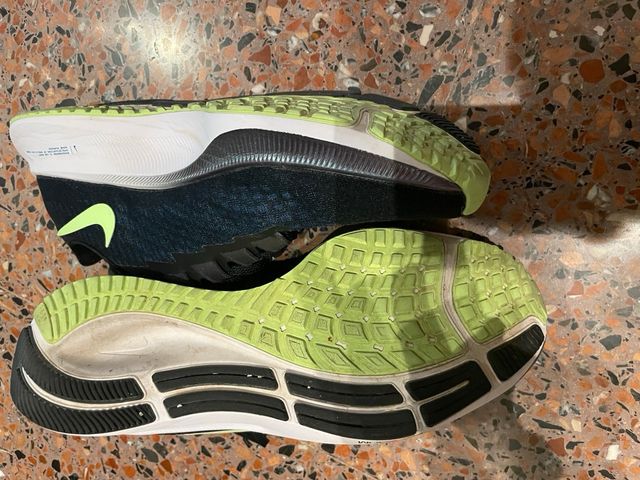 Zapatillas Nike Pegasus 37 - Negras/Verdes