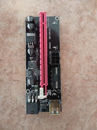 8x Riser PCI-E 1x a 16x