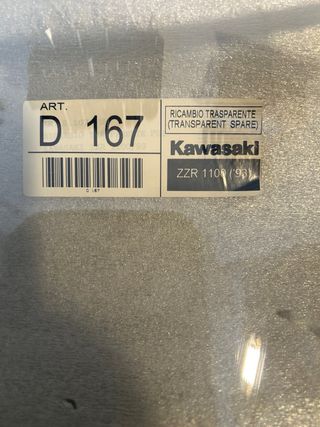 Kawasaki ZZR 1100 (93) - Parabrezza