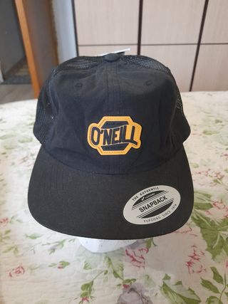 Cappellino O'Neill nero-arancio