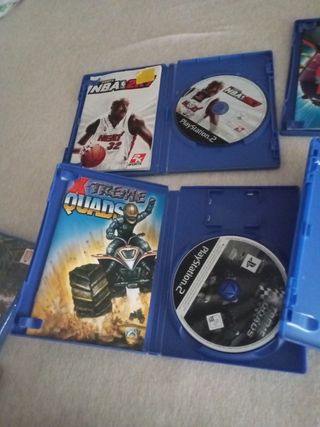 4 juegos PS2: NBA 2k7, Toy Story 3 y arcade 30 gam