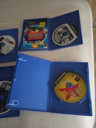 4 juegos PS2: NBA 2k7, Toy Story 3 y arcade 30 gam