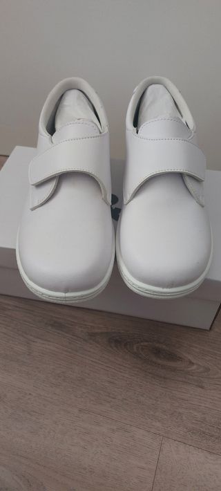 Sapatos D'Kel anatomicos laborais brancos - nº 43