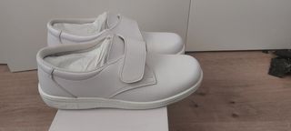Sapatos D'Kel anatomicos laborais brancos - nº 43
