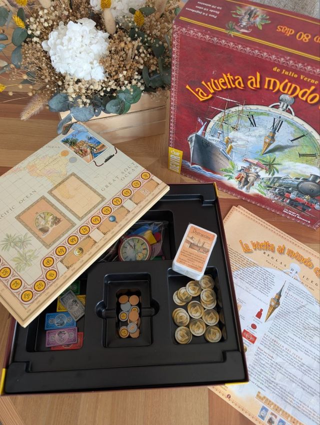 *Juego: La vuelta al mundo en 80 días*