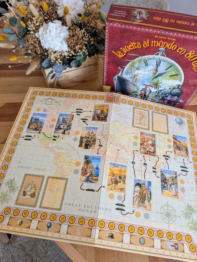 *Juego: La vuelta al mundo en 80 días*