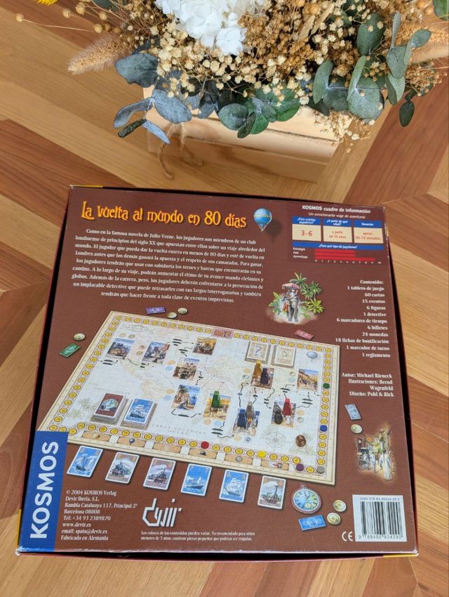 *Juego: La vuelta al mundo en 80 días*