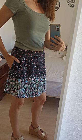 Falda floral M