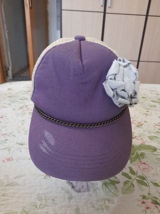 Cappellino Chiara Martin viola