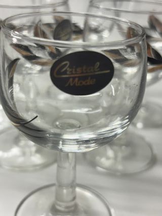 Bicchieri Cognac Cristal Mode - 6pz