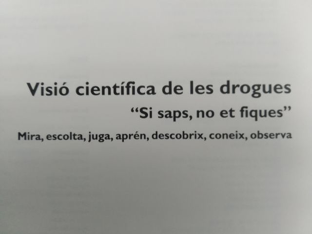 VISIO CIENTIFICA DE LES DROGUES