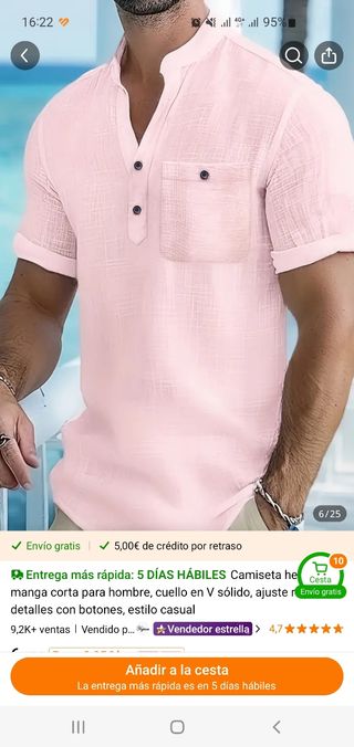 Camiseta talla M - NUEVA