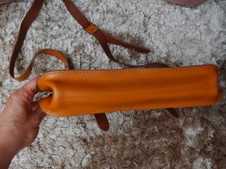Bolso satchel piel marrón