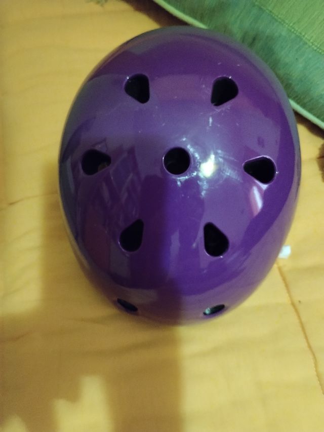 Casco Oxelo viola (55-58cm)