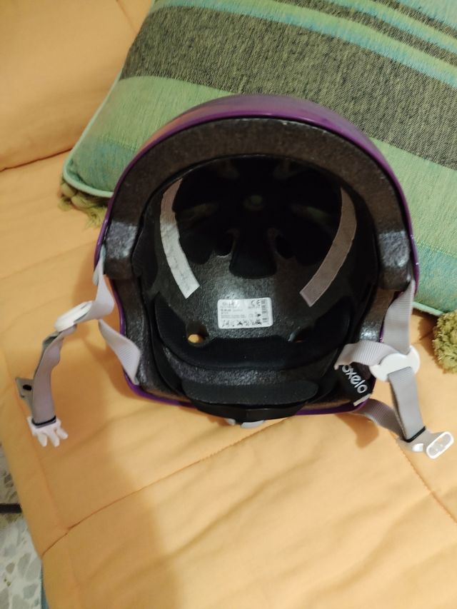 Casco Oxelo viola (55-58cm)