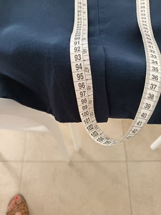 Completo giacca e vestito blu
Lavorazione sartoria