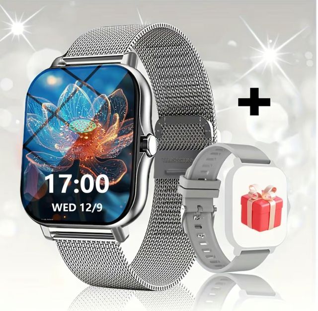 Reloj inteligente metálico - smartwatch NUEVO