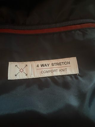 Traje Zara azul - chaqueta y pantalón