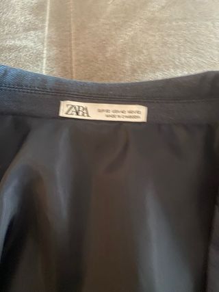 Traje Zara azul - chaqueta y pantalón