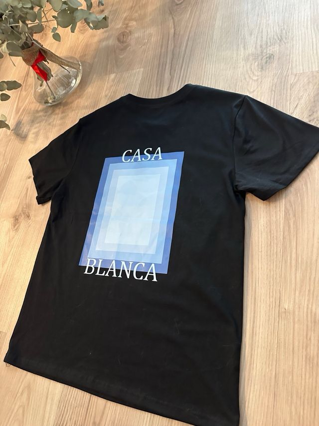 Camiseta Casa Blanca negra - Talla S